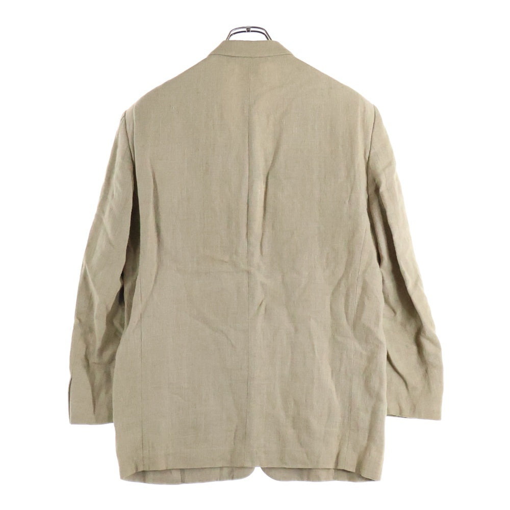 COMME des GARCONS HOMME(コムデギャルソンオム) リネン 2B シングルテーラードジャケット ベージュ HJ-02008