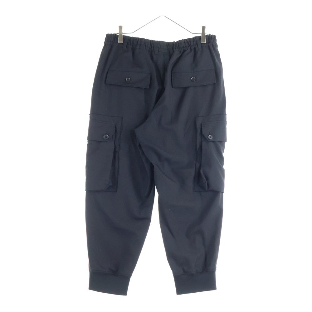 Ground Y(グラウンドワイ) 14AW T/W Gabardine Military Cargo Pants ギャバジンミリタリー カーゴパンツ ブラック GA-P21-100