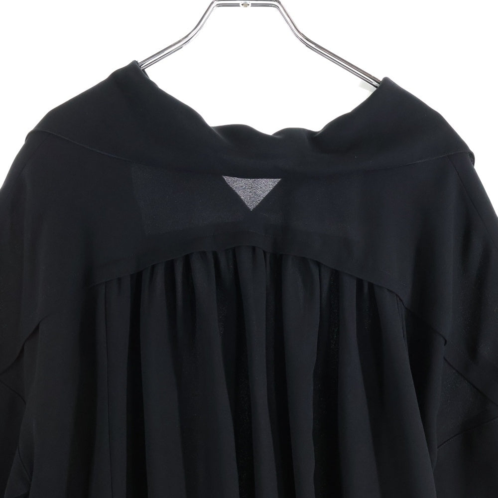 ENFOLD(エンフォルド) PEライトジョーゼット スカーフネック ドレス