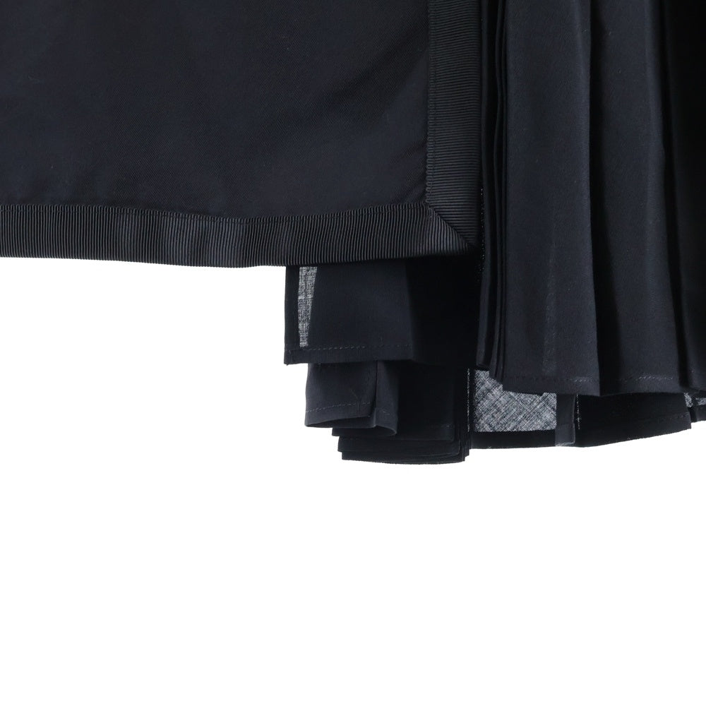 Sacai(サカイ) 21SS Suiting Skirt プリーツ加工 スーチング