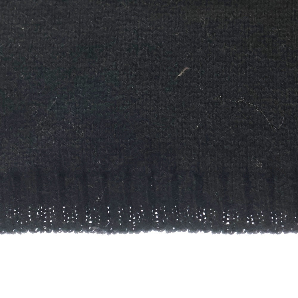 agnes b.(アニエスベー) ウール マフラー ストール ブラック/グレー