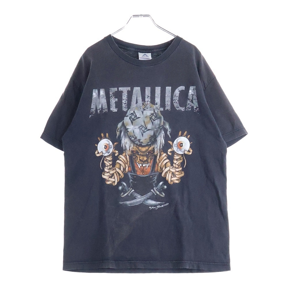 VINTAGE(ヴィンテージ) 00S VINTAGE METALLICA PUSHEAD TEE ヴィンテージ メタリカ パスヘッド フロントプリントTシャツ 半袖クルーネックカットソー ブラック
