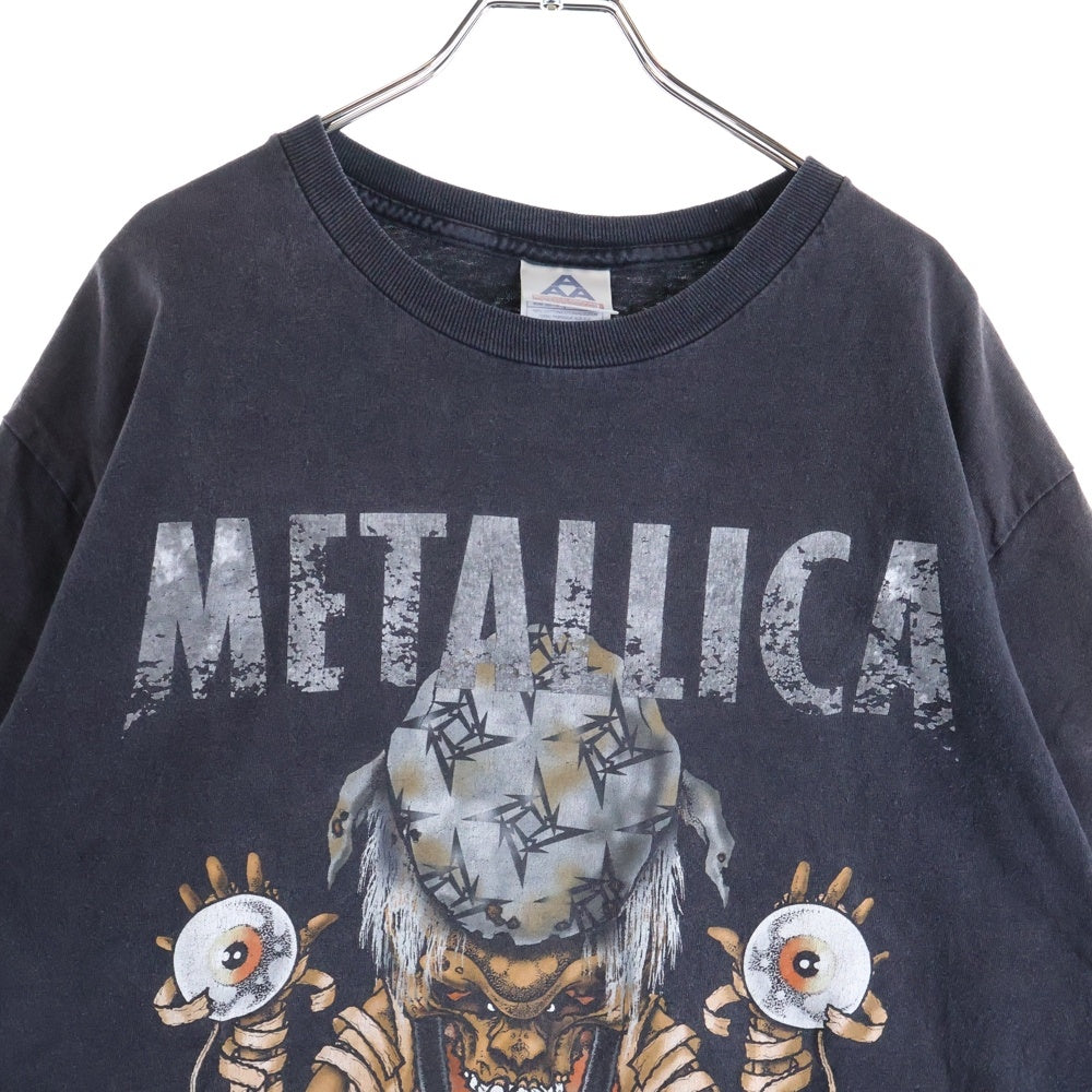 VINTAGE(ヴィンテージ) 00S VINTAGE METALLICA PUSHEAD TEE ヴィンテージ メタリカ パスヘッド フロントプリントTシャツ 半袖クルーネックカットソー ブラック