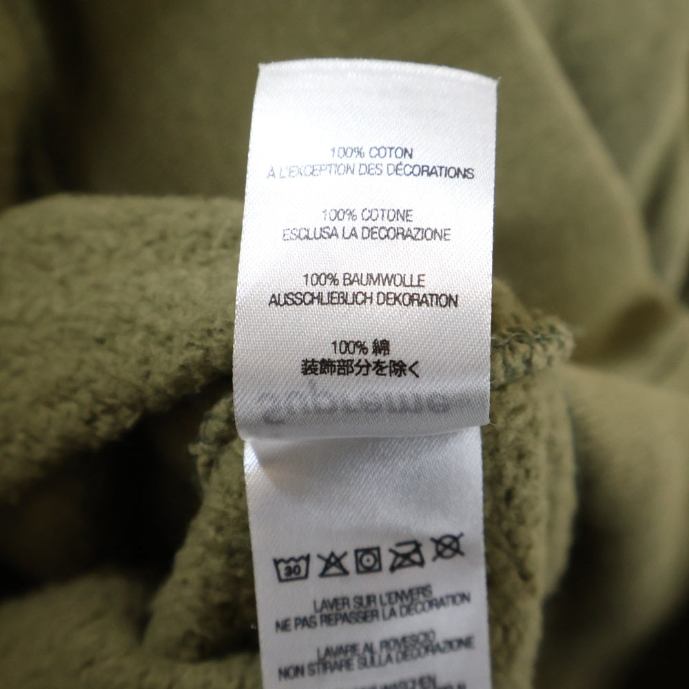 SUPREME(シュプリーム) 21AW ×WTAPS Sic'em! Hooded Sweatshirt ダブルタップス ロゴアップリケ スウェットプルオーバーパーカー カーキ