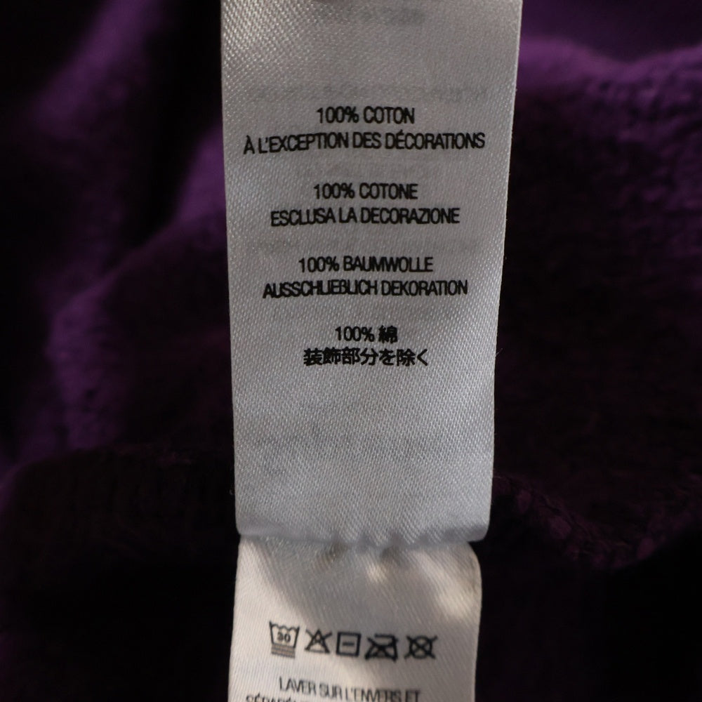 SUPREME(シュプリーム) 21AW Reflective Hooded Sweatshirt リフレクティブロゴ スウェットプルオーバーパーカー パープル