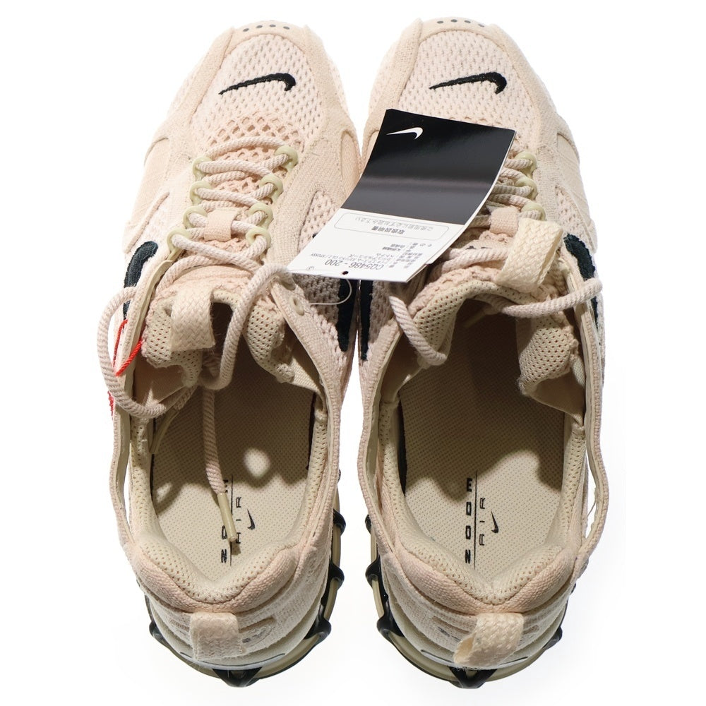 NIKE(ナイキ) ×STUSSY AIR ZOOM SPIRIDON CAGE 2 ステューシー エアズーム スピリドン ローカットスニーカー ベージュ US10.5/28.5cm CQ5486-200