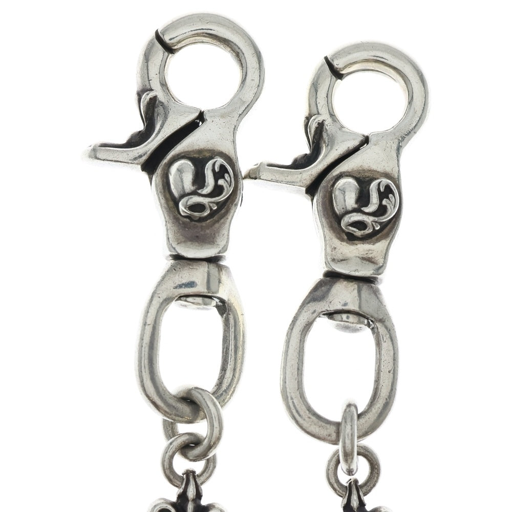 CHROME HEARTS(クロムハーツ) HRTBSF LONG-S/2クリップ ロング BSフレアハートリンク ウォレットチェーン シルバー