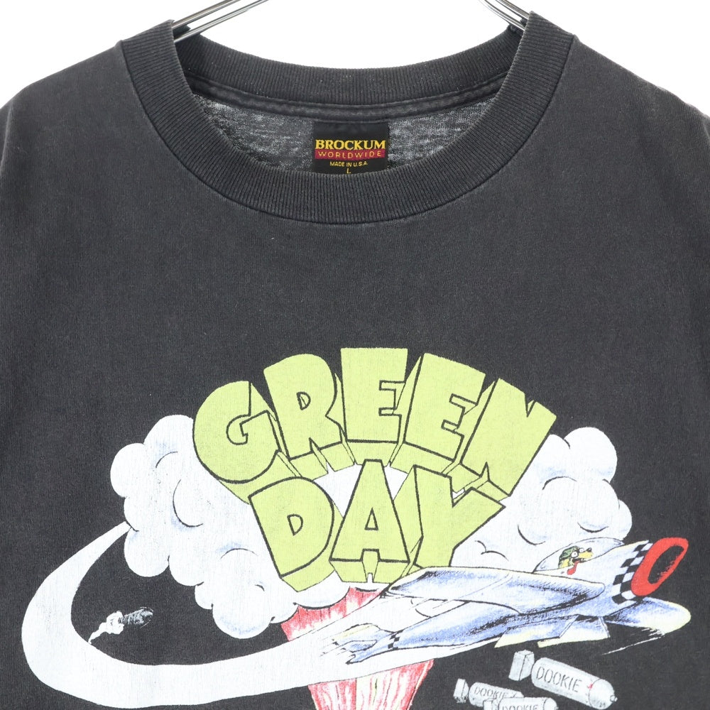VINTAGE(ヴィンテージ) 90S VINTAGE GREEN DAY 1994 DOOKIE TOUR TEE ヴィンテージ グリーンデイ ドゥーキーツアー BROCKUMタグ 両面プリントTシャツ 半袖クルーネック