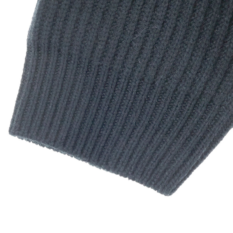 SUPREME(シュプリーム) 23AW Small Box Polo Sweater スモールボックスロゴデザイン リブニット ポロセーター ブラック