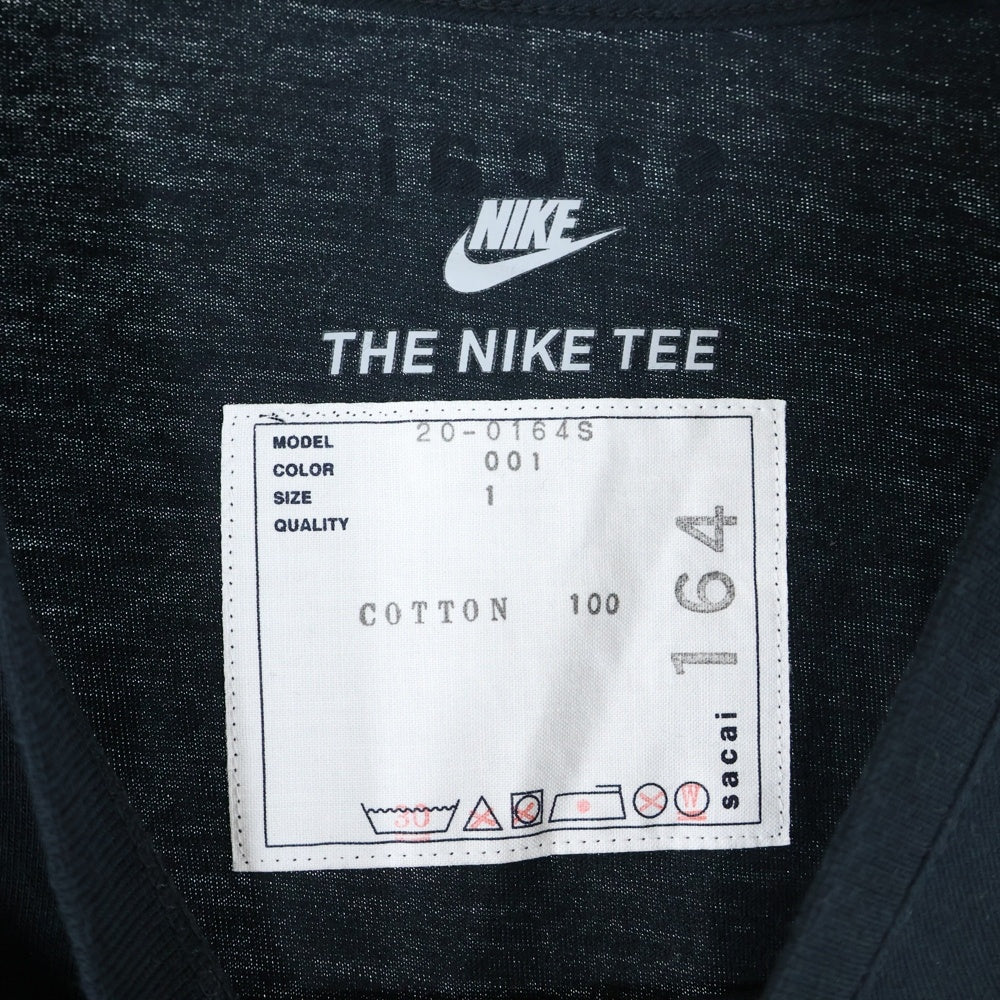 Sacai(サカイ) 20SS ×NIKE フロントロゴデザイン クルーネック