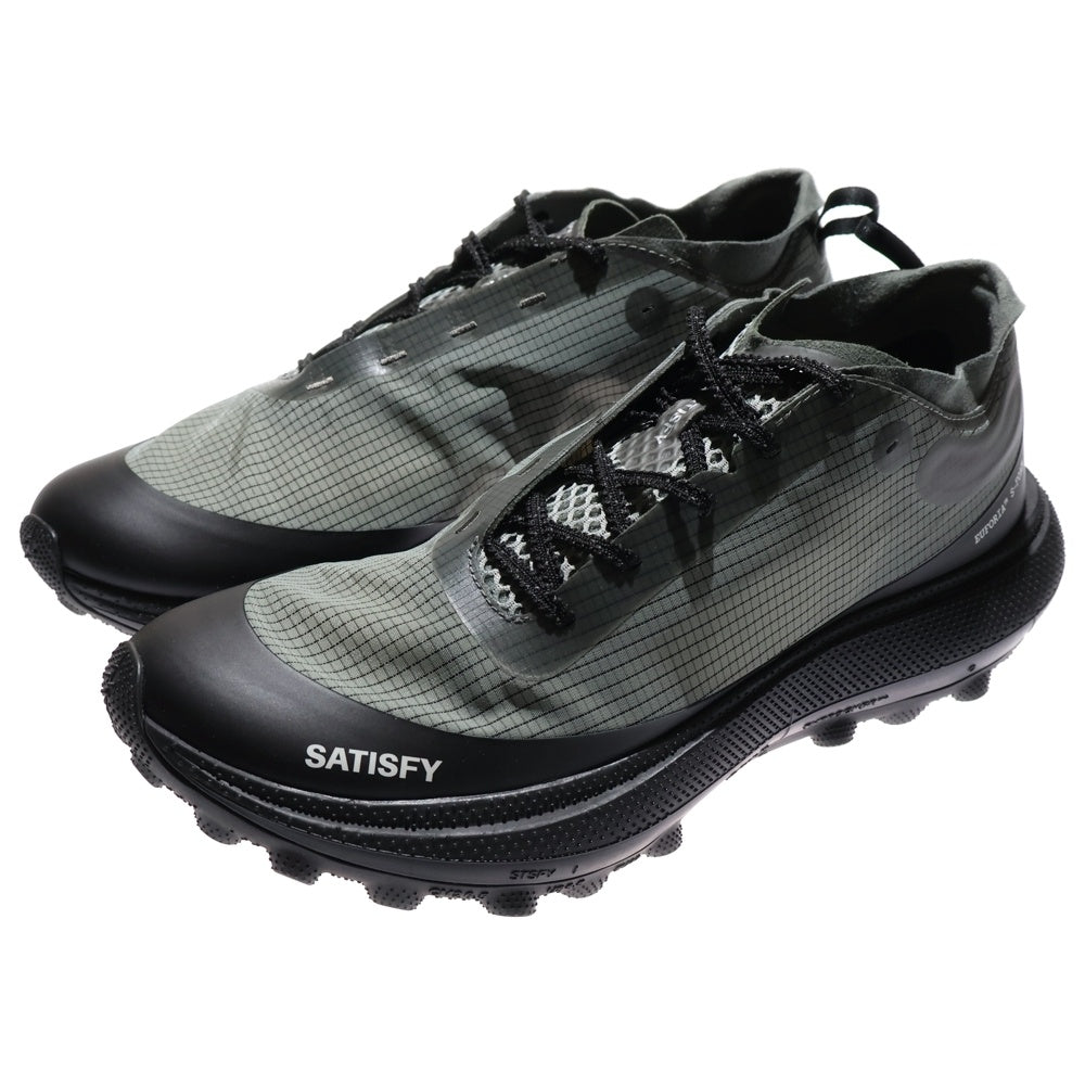 SATISFY(サティスファイ) THE ROCKER TM SHADOW ザ ロッカー ティーエム シャドウ ローカットスニーカー ブラック US8.5/26.5cm 40002-SH-SE