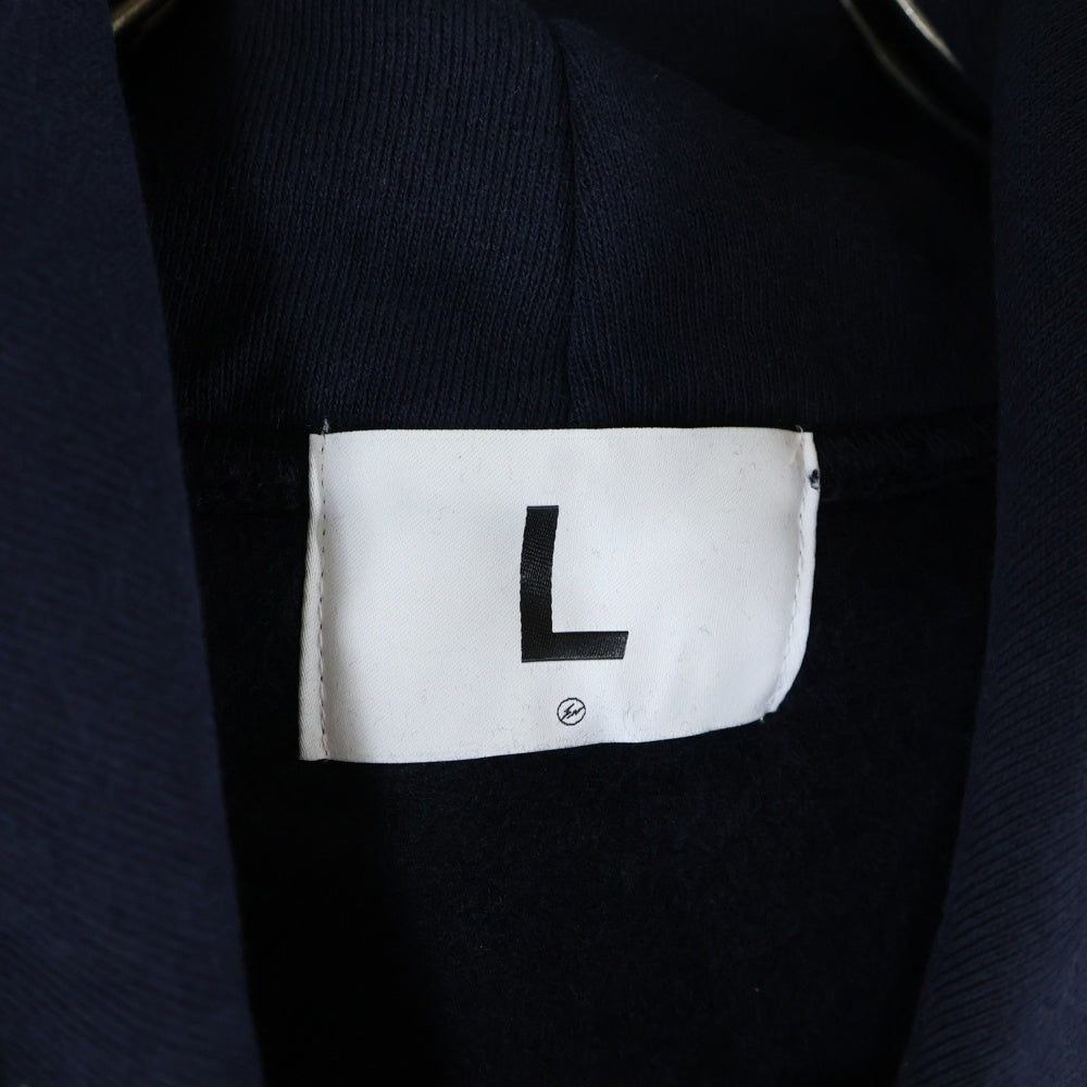 FRAGMENT DESIGN(フラグメントデザイン) FRGMT UNV SWEAT HOODIE フラグメントユニバーシティ ロゴプリント プルオーバースウェットパーカー フーディー ネイビー FRGMT-S3