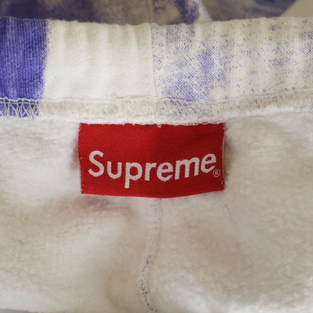 SUPREME(シュプリーム) 18AW Jesus and Mary Sweatpant ジーザス アンド メリー 総柄 スウェットロングパンツ パープル/ホワイト