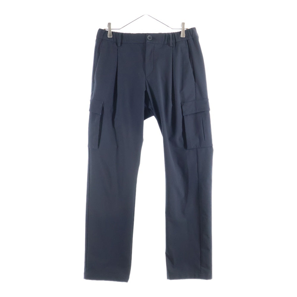 HERNO(ヘルノ) 24AW ウォームテック イージー カーゴパンツ ブラック PT000074U