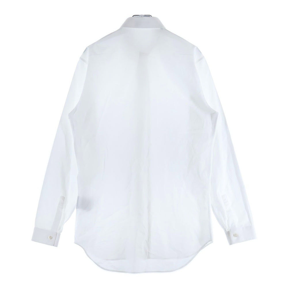 希少デザイン✨Dior レース 刺繍 パール シャツ ブラウス ホワイト 比翼 希少デザイン✨Dior レース 刺繍 パール シャツ ブラウス ホワイト