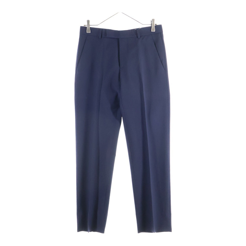 DIOR(ディオール) 20SS イタリア製 モールモヘア ノータック スラックスパンツ ネイビー 013C120A3500