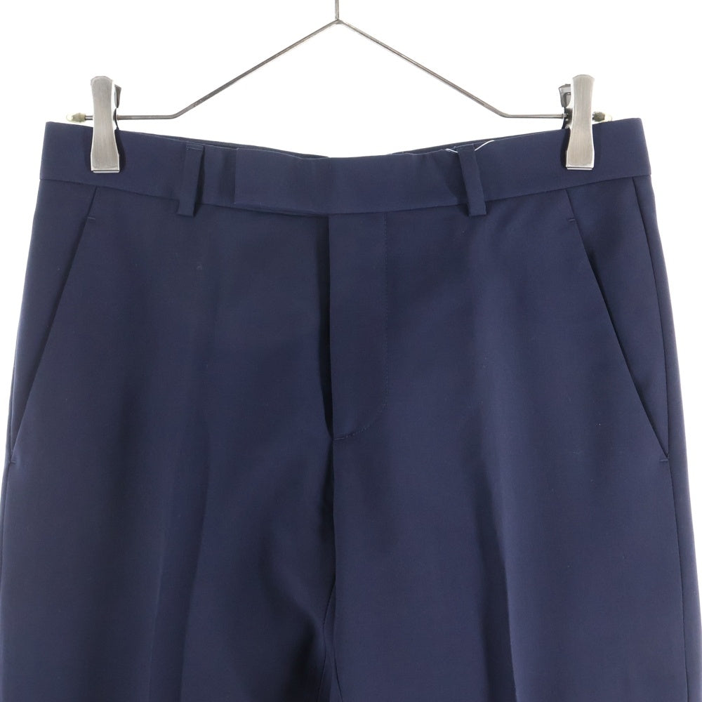 DIOR(ディオール) 20SS イタリア製 モールモヘア ノータック スラックスパンツ ネイビー 013C120A3500