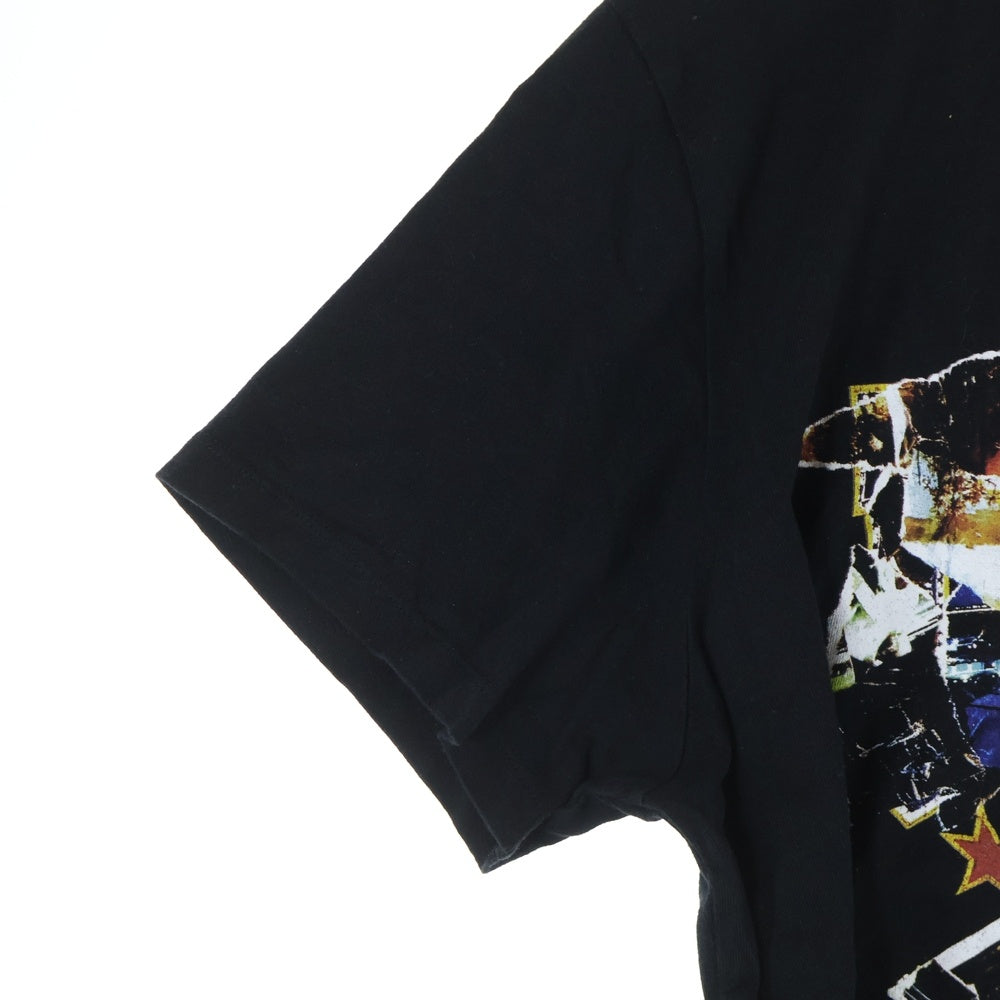 OUR LEGACY(アワーレガシー) MOTO LOGO BOX T-SHIRT モト ボックスロゴデザイン クルーネック カットソー 半袖Tシャツ ブラック M221NBM