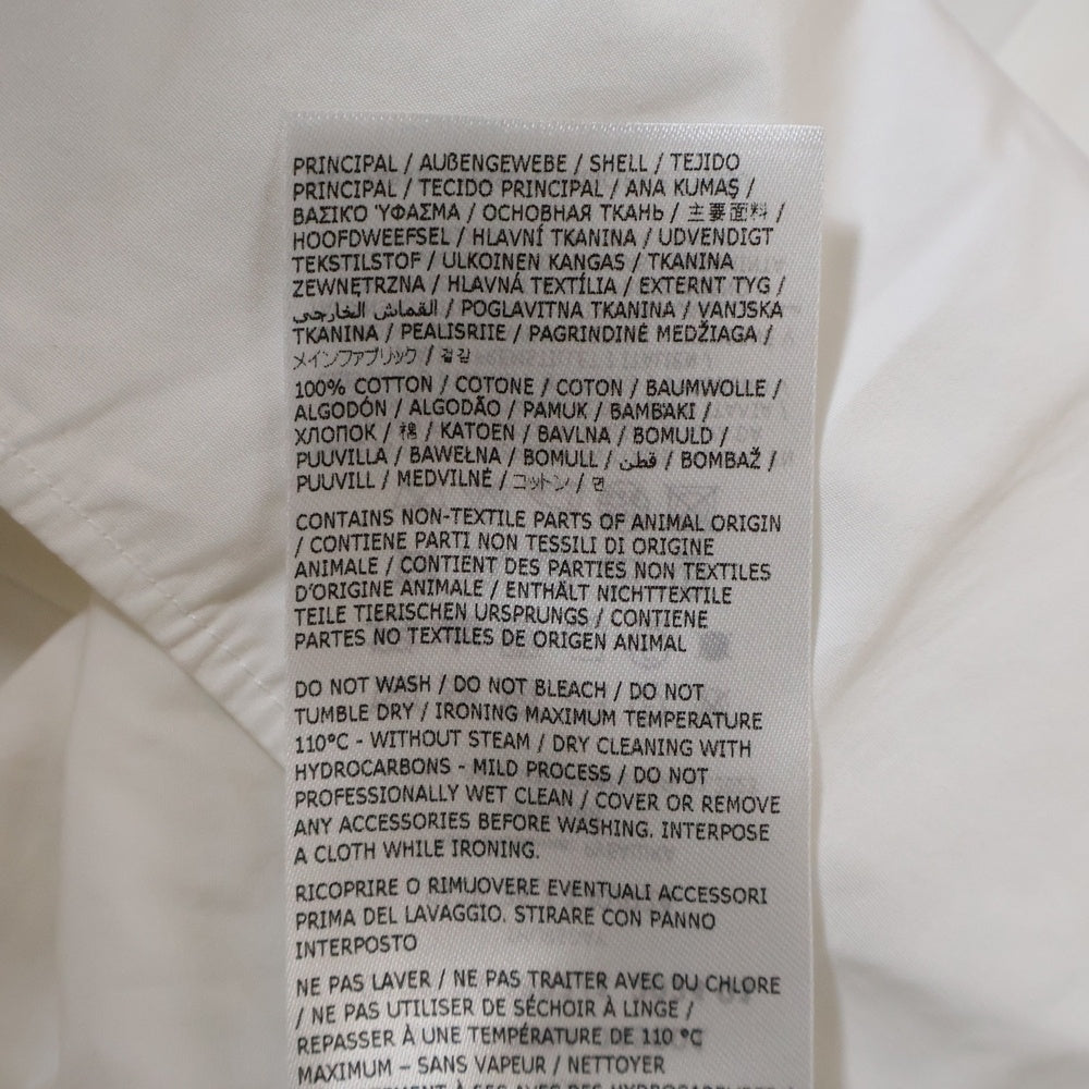 JIL SANDER(ジルサンダー) BAND COLLAR SHIRT 3B バンドカラー 長袖シャツ ブラウス レディース ホワイト J05DL0004 J45001