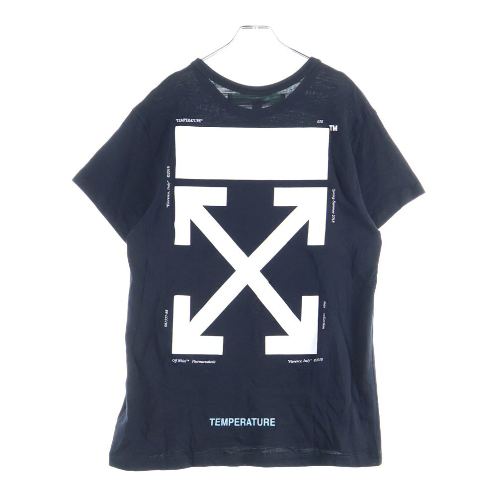 OFF-WHITE(オフホワイト) 18SS MONALISA S/S TEE モナリザ クルーネック カットソー 半袖Tシャツ ブラック OMAA002S18001012