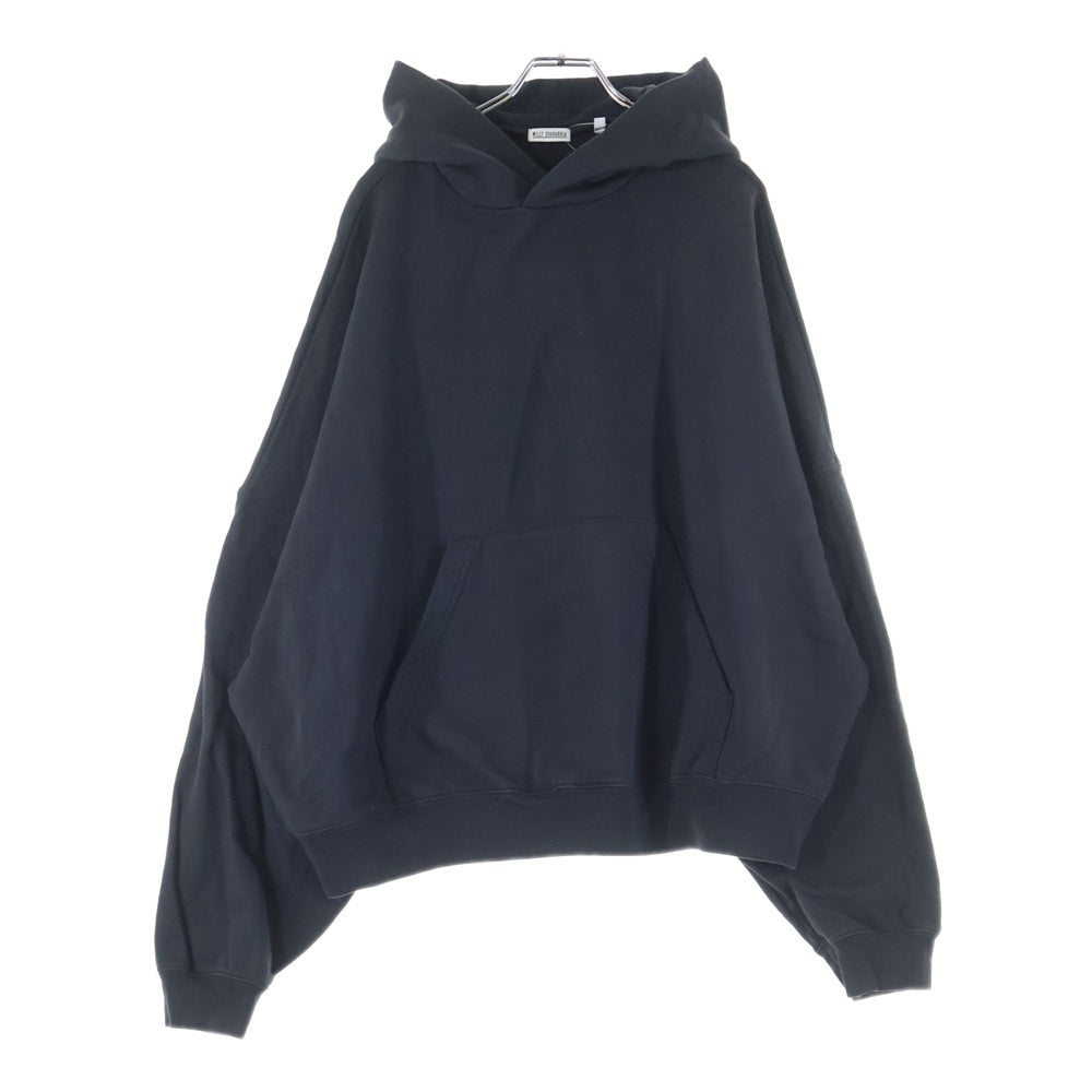 WILLY CHAVARRIA(ウィリーチャバリア) カンガルーポケット フーデッド スウェット パーカー ブラック