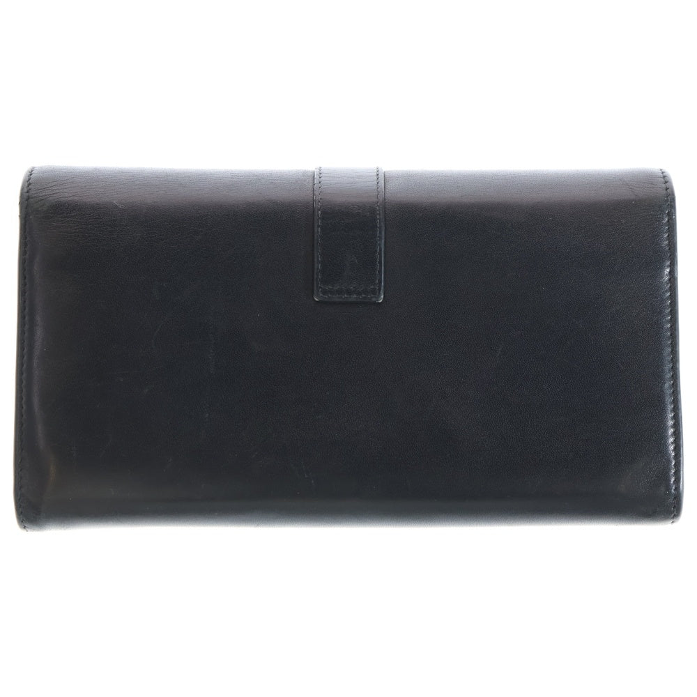 SAINT LAURENT PARIS(サンローランパリ) YSL レザーロングウォレット レディース ブラック 414567