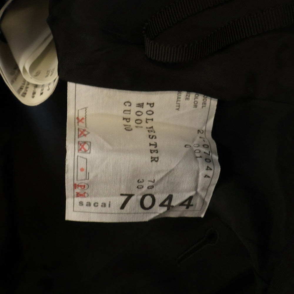 Sacai(サカイ) 24SS Mini Skirt トープ ペプラム ミニスカート