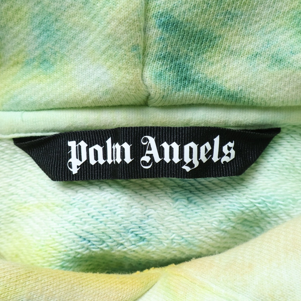Palm Angels(パームエンジェルス) 21SS BURNING HEAD HOODIE バーニング ヘッド ロゴデザイン フーデッド スウェット パーカー マルチ PMBB098R21FLE003