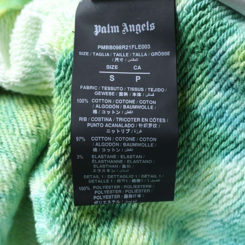 Palm Angels(パームエンジェルス) 21SS BURNING HEAD HOODIE バーニング ヘッド ロゴデザイン フーデッド スウェット パーカー マルチ PMBB098R21FLE003