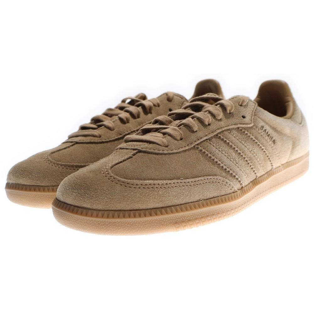 adidas(アディダス) SAMBA OG CARDBOARD サンバ スエード ローカットスニーカーシューズ ブラウン US10/28cm JR0889