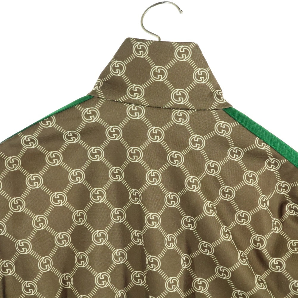 GUCCI(グッチ) インターロッキングG シェリーライン ショート丈 ジップアップトラックジャケット レディース ベージュ 671495 XJD1G