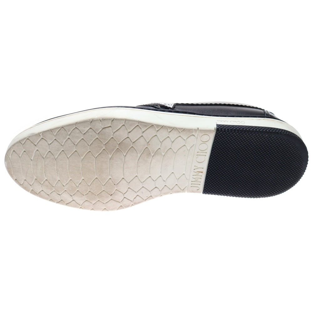 JIMMY CHOO(ジミーチュウ) スタースタッズ スリッポン スニーカー ブラック