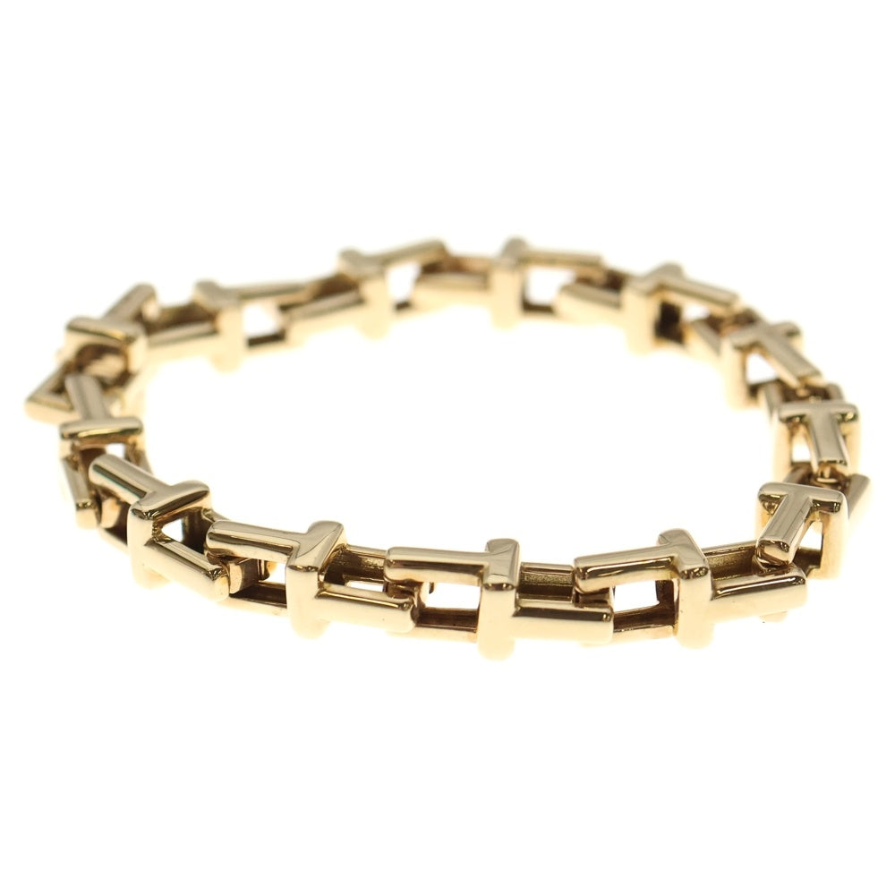 TIFFANY & Co.(ティファニー) K18 Tナロー ブレスレット 28.0g イエローゴールド Au750 レディース