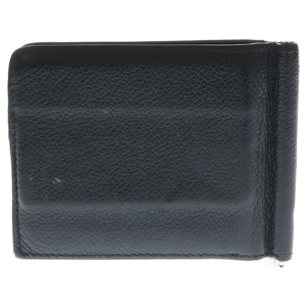 PRADA(プラダ) マネークリップ付き コンパクトウォレット 2つ折り財布