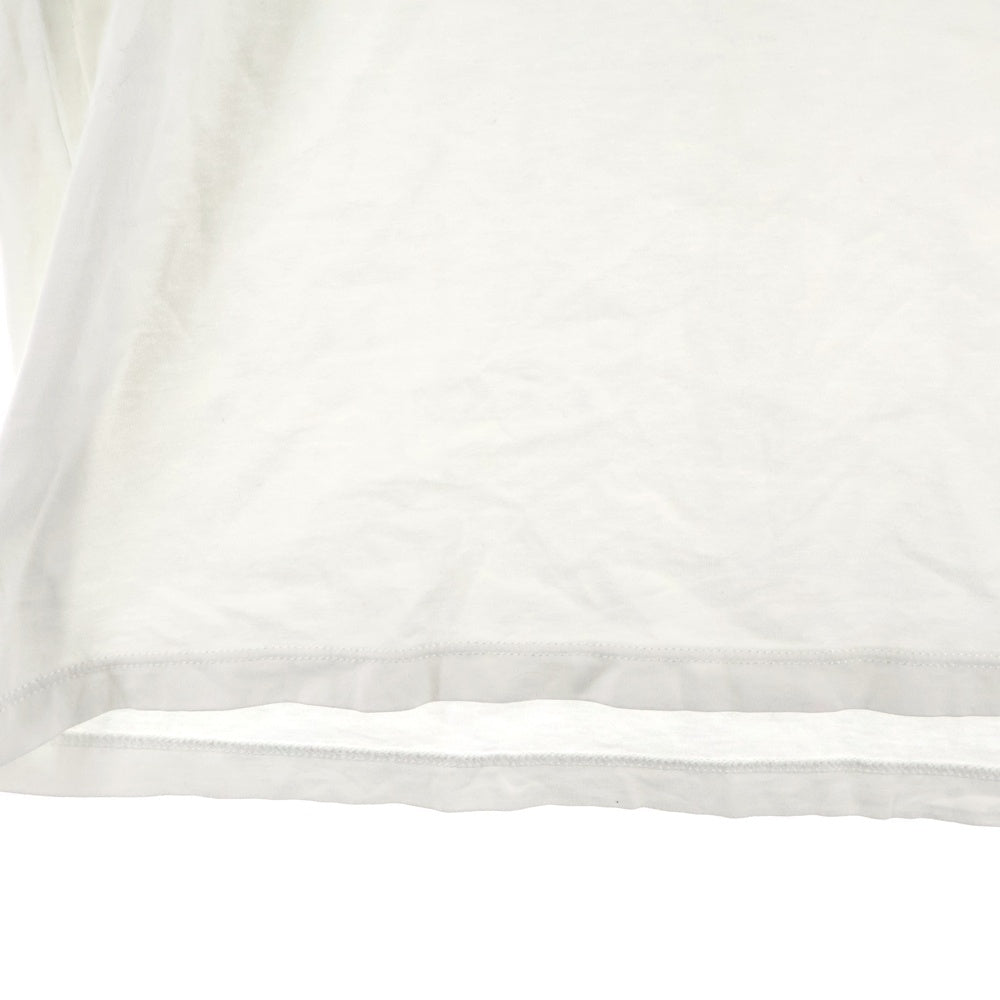CELINE(セリーヌ) LOGO PRINT T-SHIRTS ロゴプリントコットンジャージー クルーネック半袖Tシャツ 半袖カットソー ホワイト 2X681671Q
