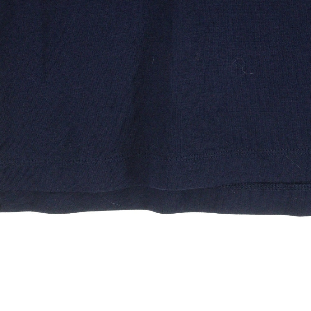 JOHN LAWRENCE SULLIVAN(ジョンローレンスサリバン) タートルネック シースルーショルダー 長袖Tシャツ ネイビー CT15-51-28