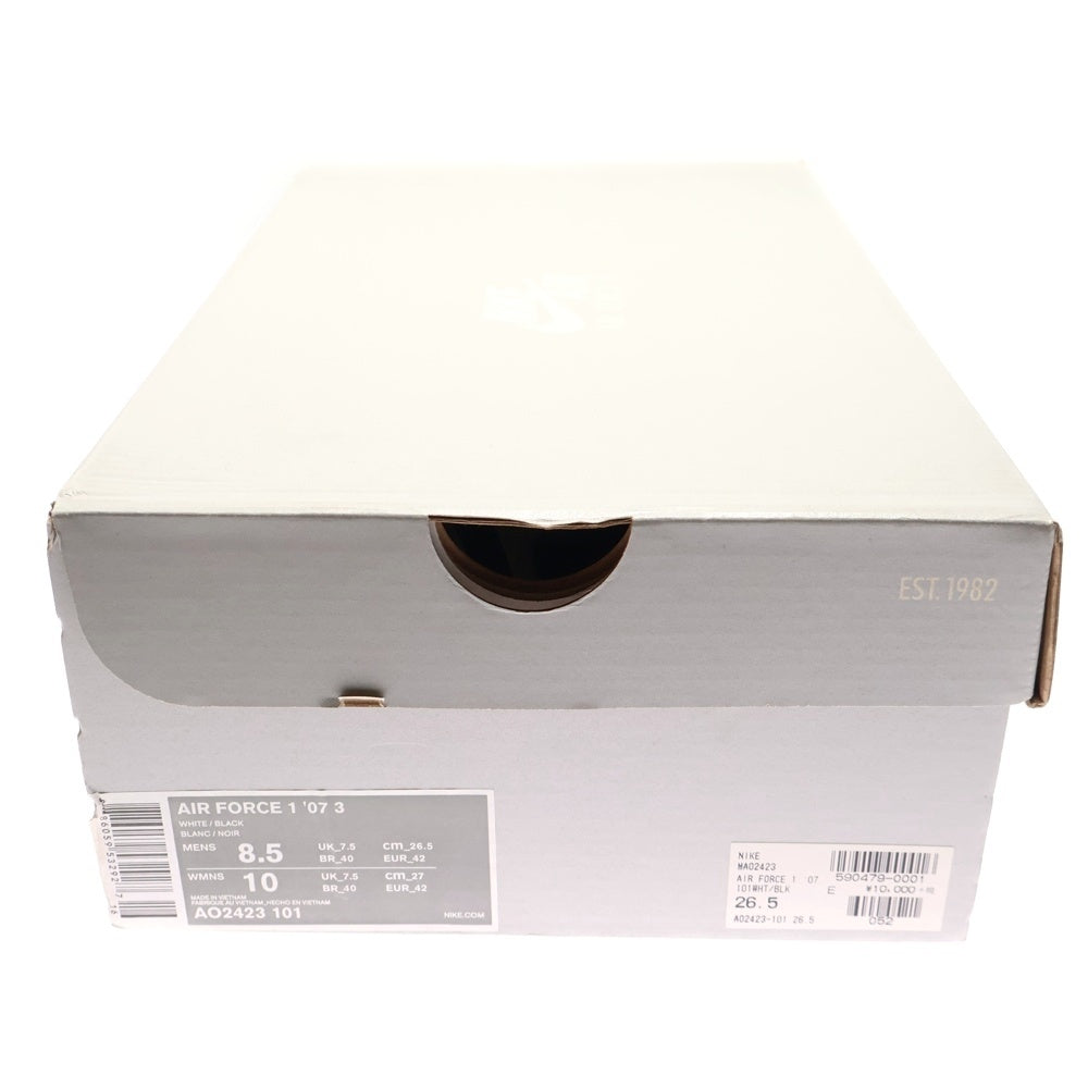 NIKE(ナイキ) AIR FORCE 1 LOW エアーフォース ワン ローカットスニーカー ホワイト US8.5/26.5cm A02423-101