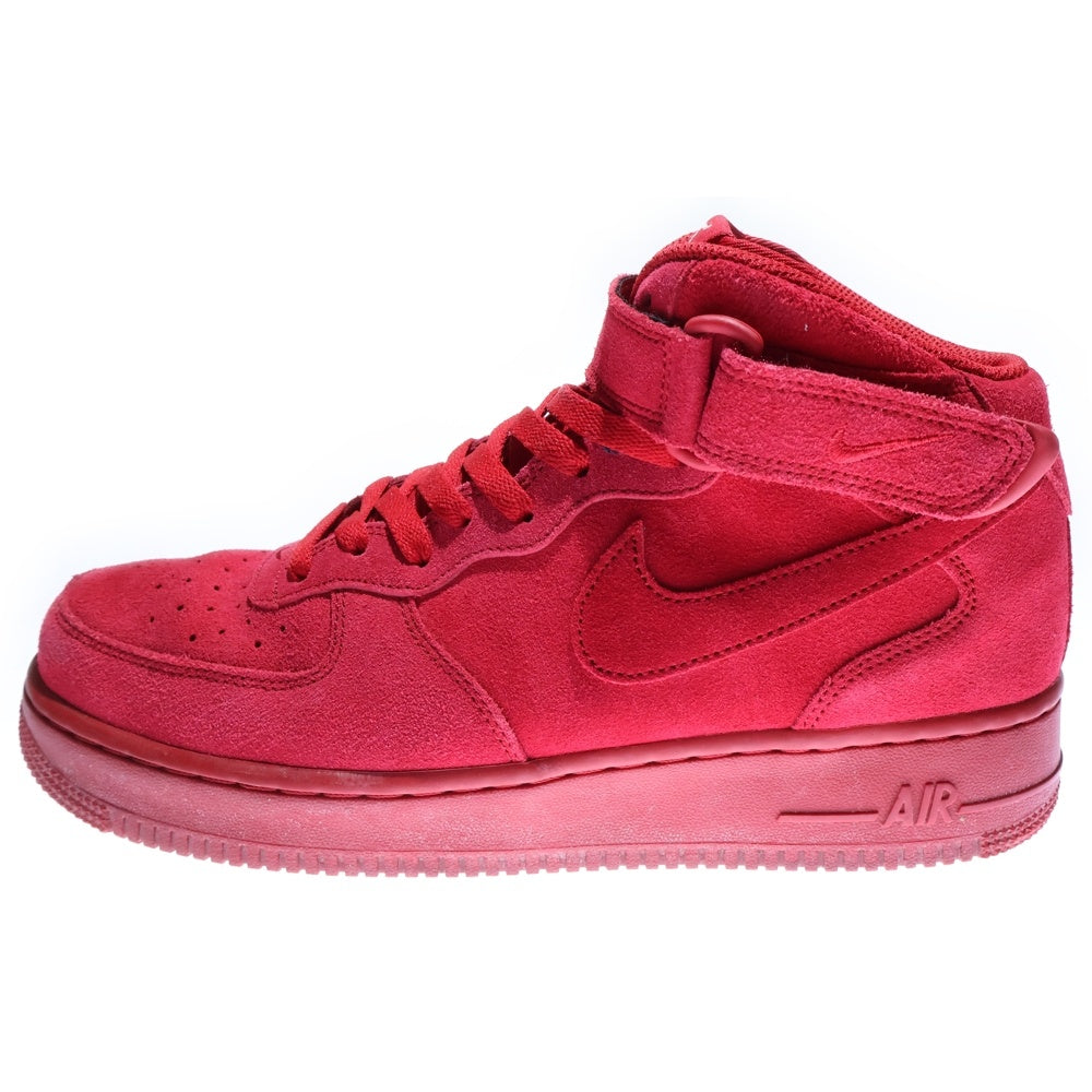 NIKE(ナイキ) AIR FORCE 1 MID エアーフォース ワン ミッドカットスニーカー レッド US9/27cm 315123-609