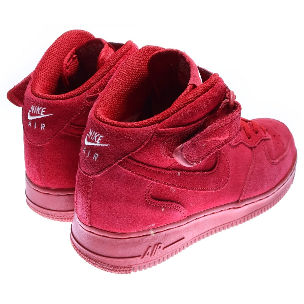 NIKE(ナイキ) AIR FORCE 1 MID エアーフォース ワン ミッドカットスニーカー レッド US9/27cm 315123-609