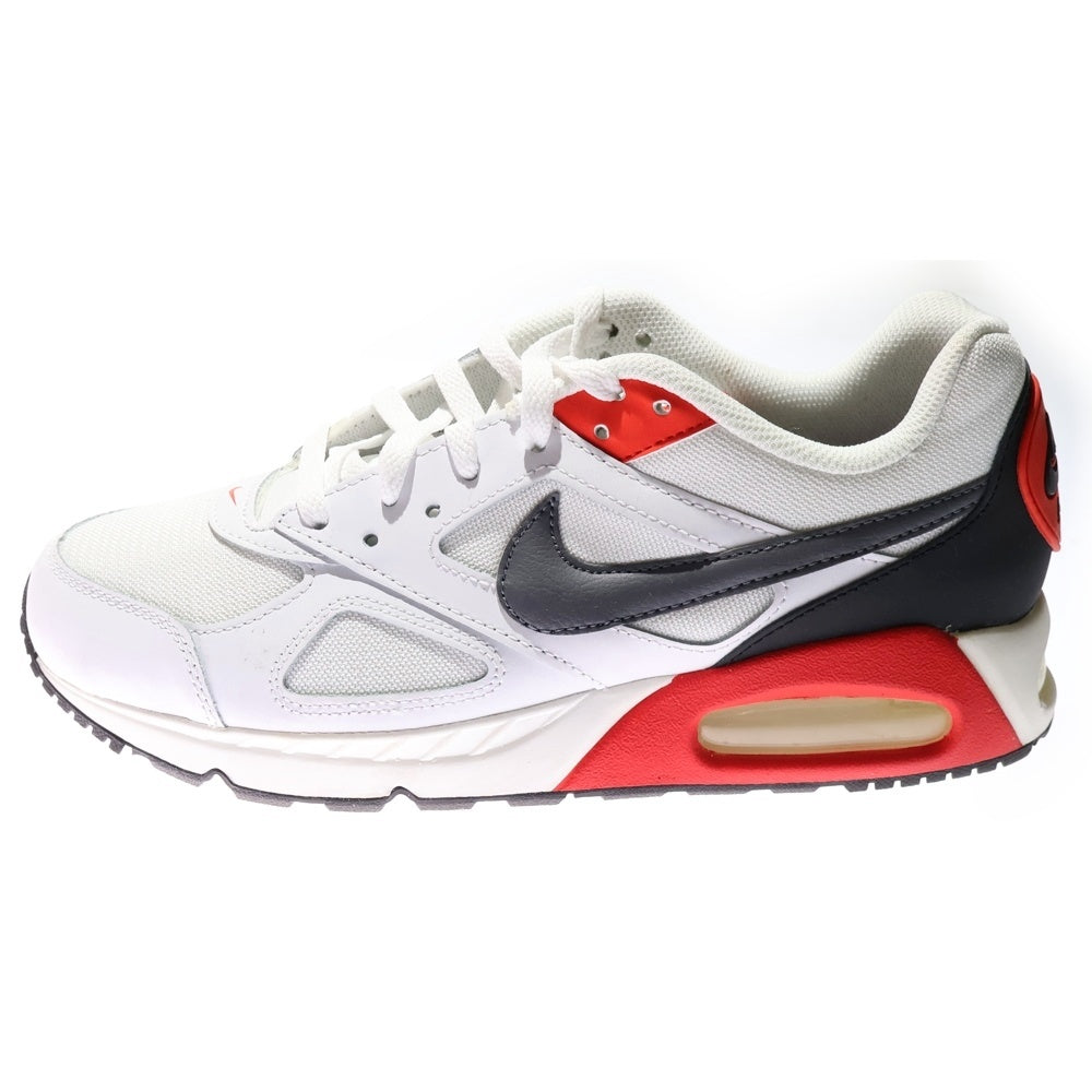 NIKE(ナイキ) AIR MAX IVO エアー マックス ローカットスニーカー ホワイト/レッド US8.5/26.5cm CD1540-100