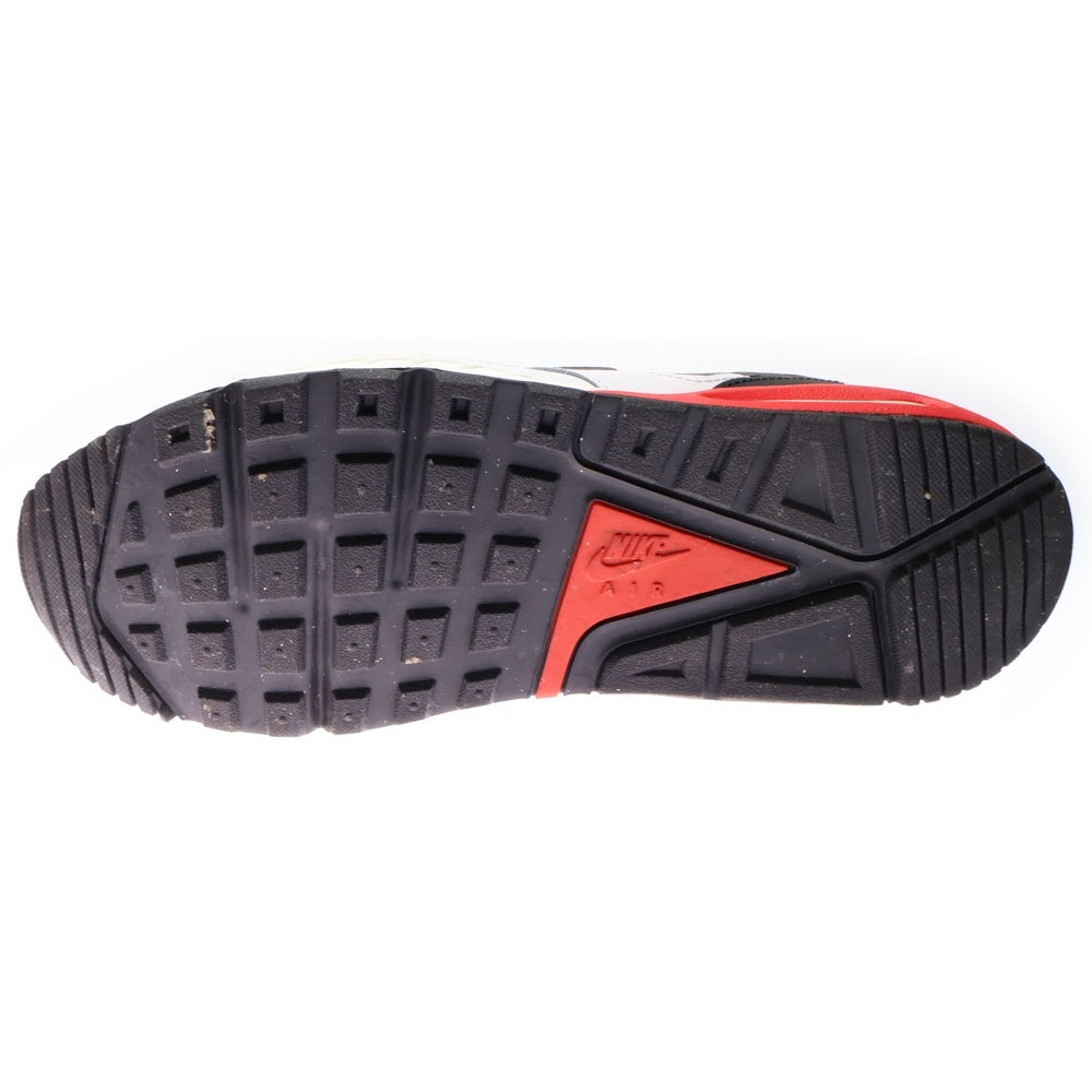 NIKE(ナイキ) AIR MAX IVO エアー マックス ローカットスニーカー ホワイト/レッド US8.5/26.5cm CD1540-100