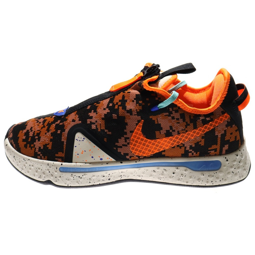 NIKE(ナイキ) PG 4 DIGICAMO デジカモ ローカットスニーカー オレンジ US10/28cm CD5082-200