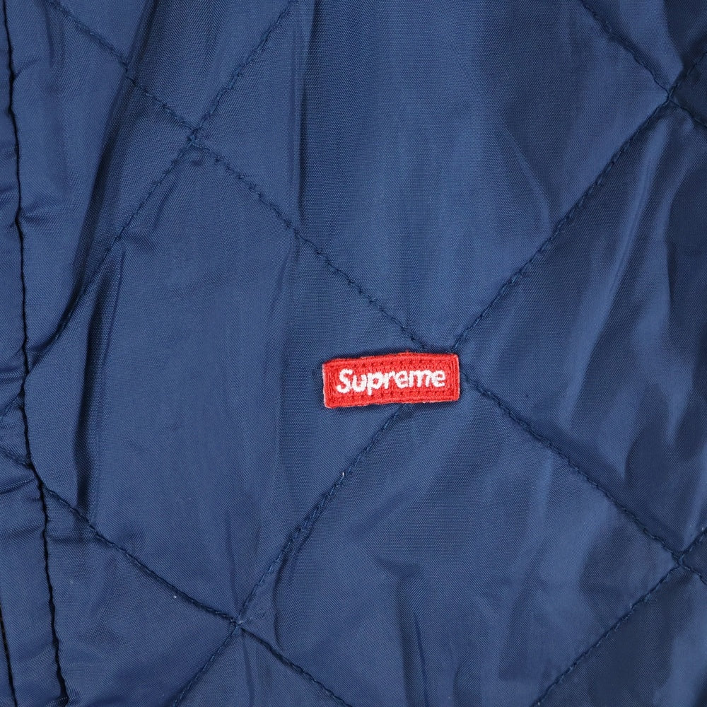 SUPREME(シュプリーム) 17AW Reversible Shadow Plaid Vest リバーシブル シャドウチェック ベスト ネイビー/ブラウン