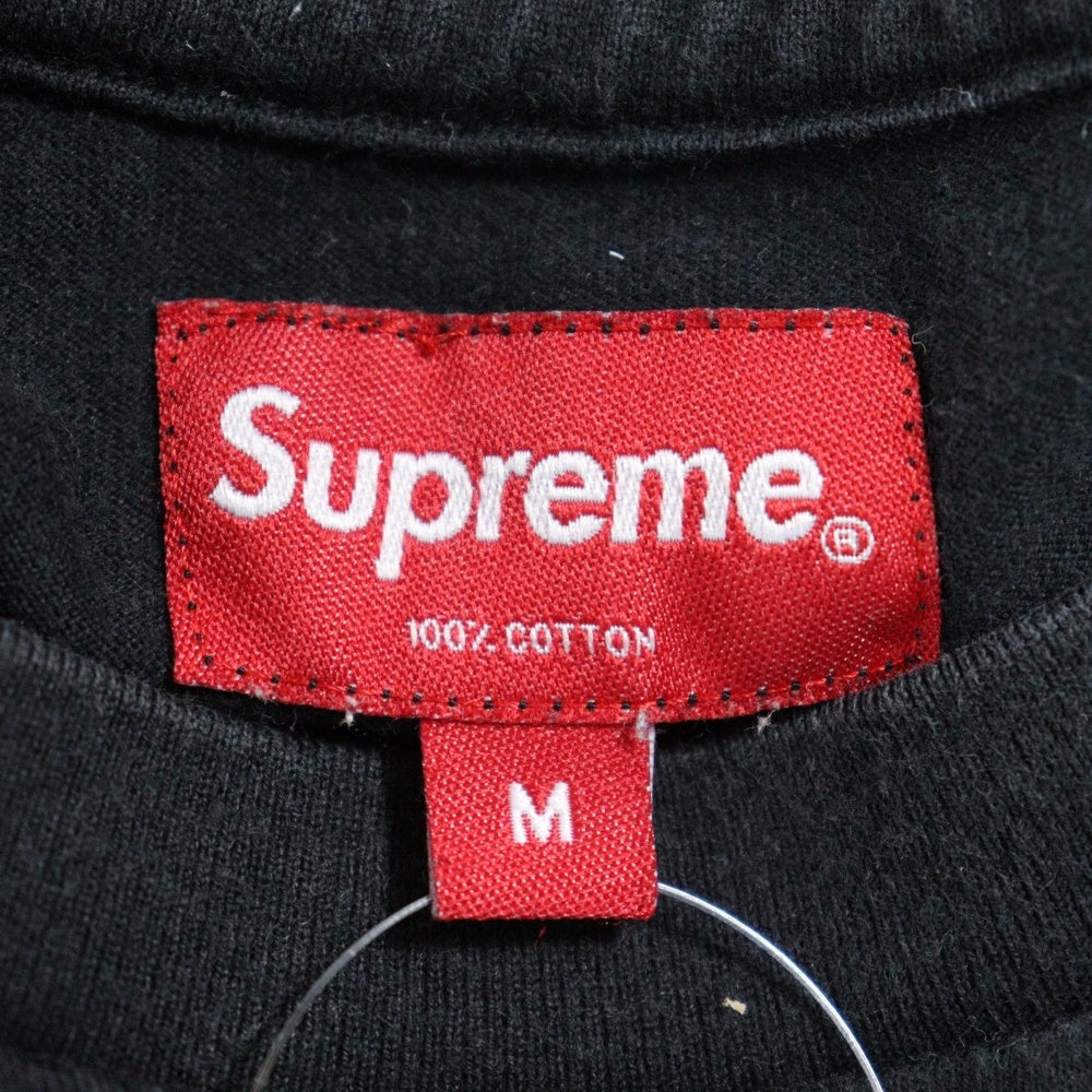 SUPREME(シュプリーム) Small Box Tee スモールボックスロゴ コットン クルーネック 半袖Tシャツ カットソー ブラック
