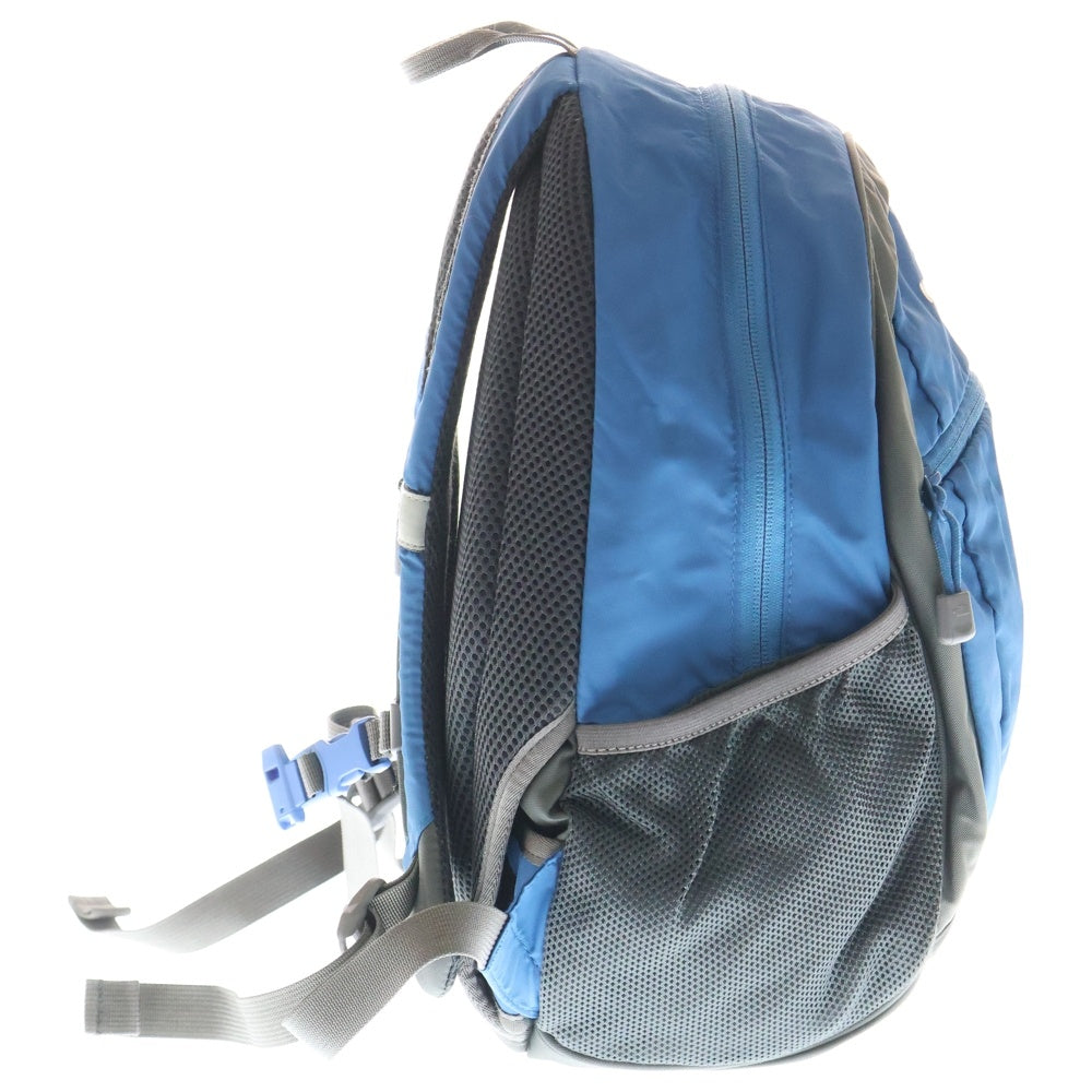 THE NORTH FACE(ザノースフェイス) K SMALL DAY スモール デイ ロゴデザイン ダブルポケット リュックサック バック レディース ブルー NMJ72204