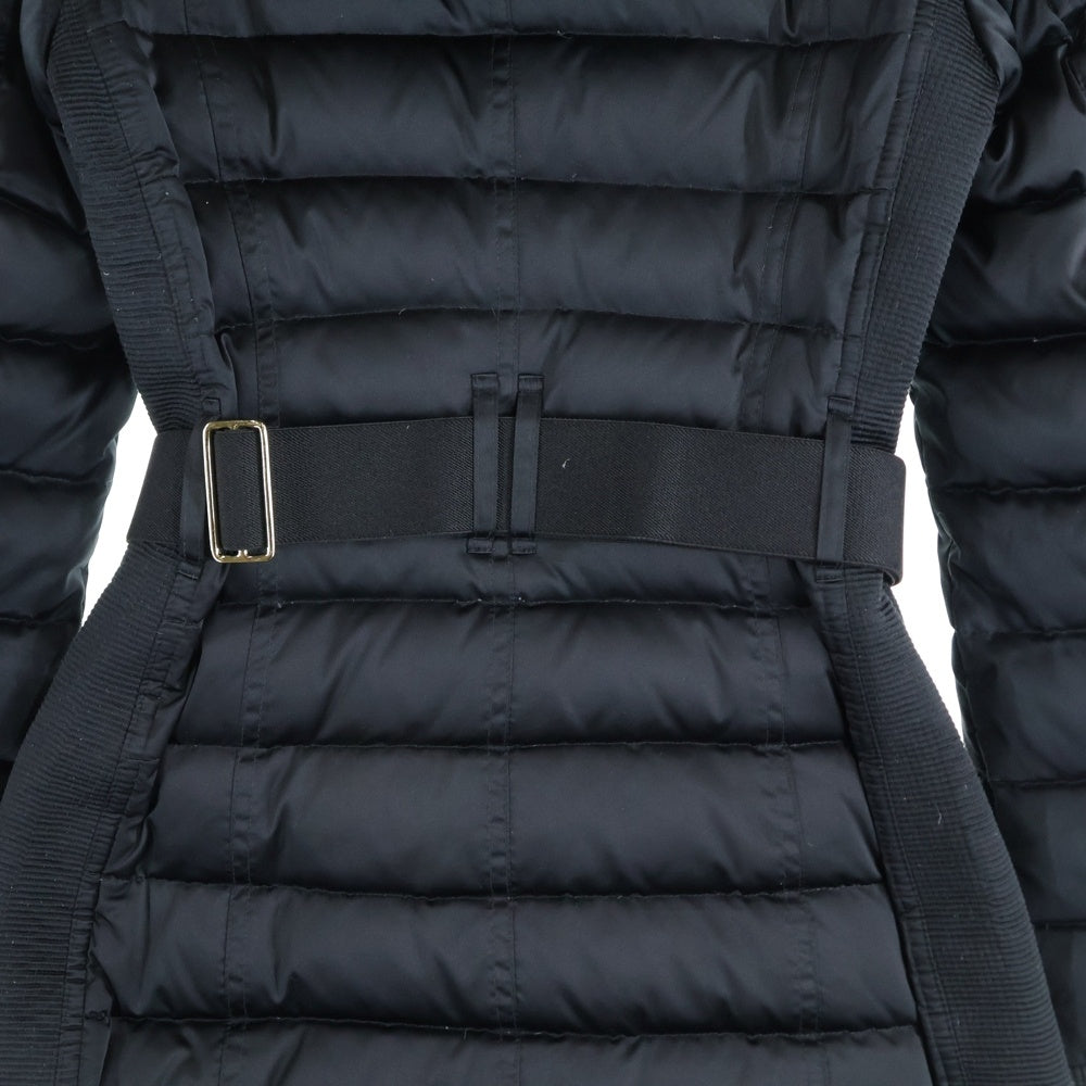 BURBERRY PRORSUM(バーバリー プローサム) フーデッド ダウンジャケット コート ブラック レディース 3994179