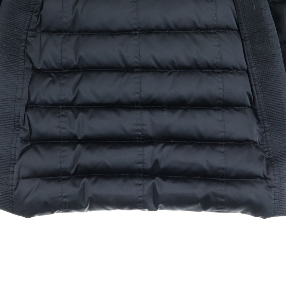 BURBERRY PRORSUM(バーバリー プローサム) フーデッド ダウンジャケット コート ブラック レディース 3994179