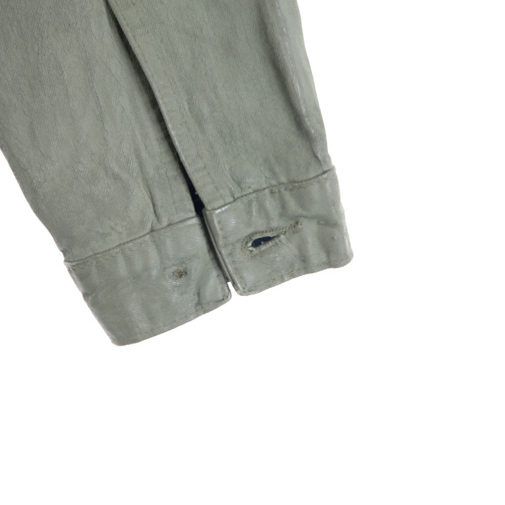 Maison Martin Margiela(メゾンマルタンマルジェラ) 90S Artisanal Painted Denim Jacket アーティザナル ペイントデニムジャケット オリゾンティタグ レディース 333-45301