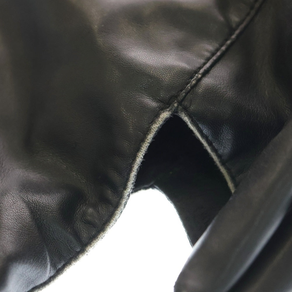 MM6 Maison Margiela(エムエムシックスメゾンマルジェラ) Japanese ジャパニーズ ナノ フェイクレザー ショルダーバッグ ブラック S41WD0040