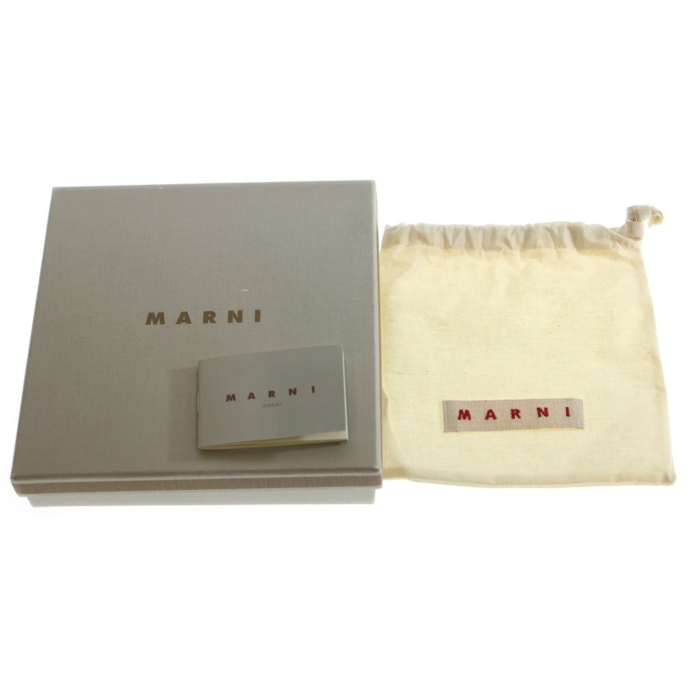 MARNI(マルニ) カットストーン チェーンネックレス ゴールド レディース